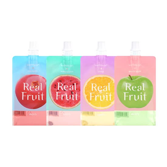 skin79 Real Fruit Soothing gel _4types_